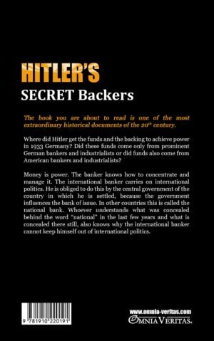 Hitler's Secret Backers