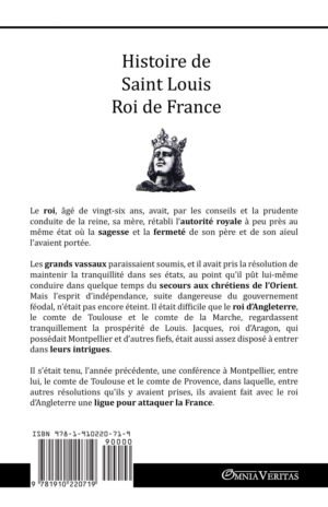 Histoire de Saint Louis Roi de France