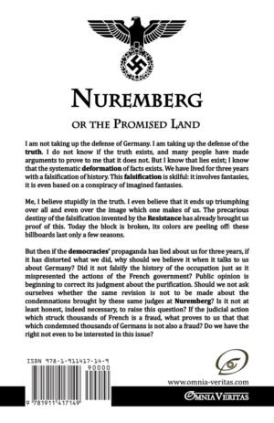Nuremberg or the Promised Land