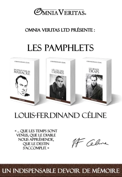 Les Pamphlets de Louis-Ferdinand Céline