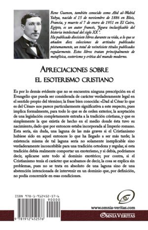 Apreciaciones sobre el esoterismo cristiano