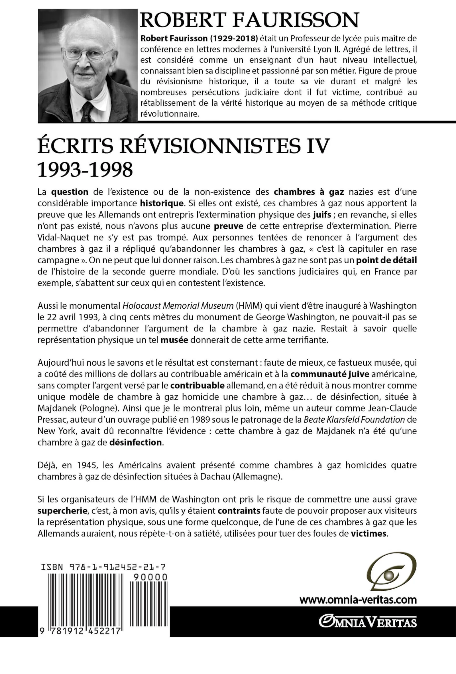 Écrits révisionnistes IV - 1993 -1998 - Image 2