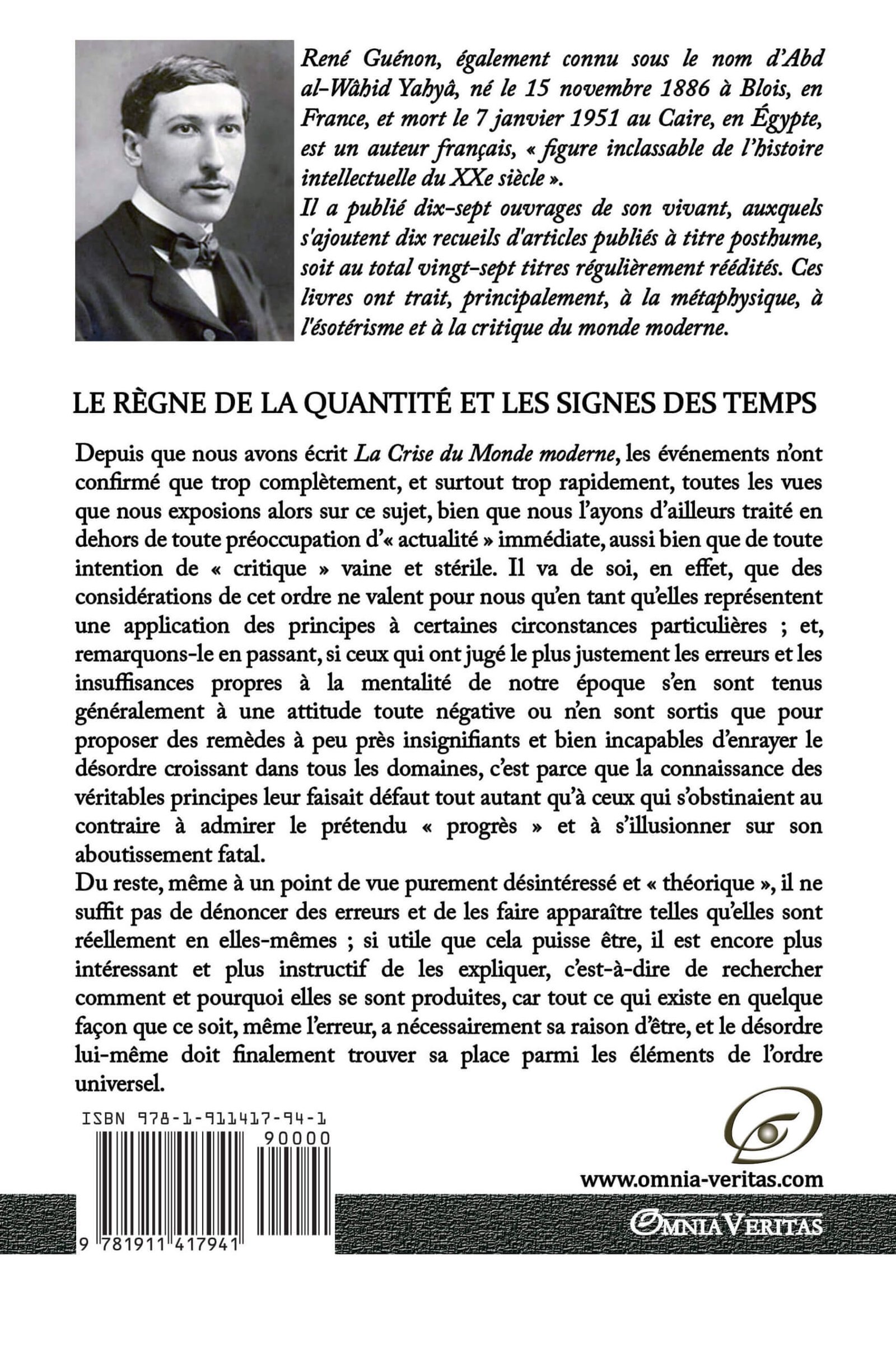 Le règne de la quantité et les signes des temps - Image 2