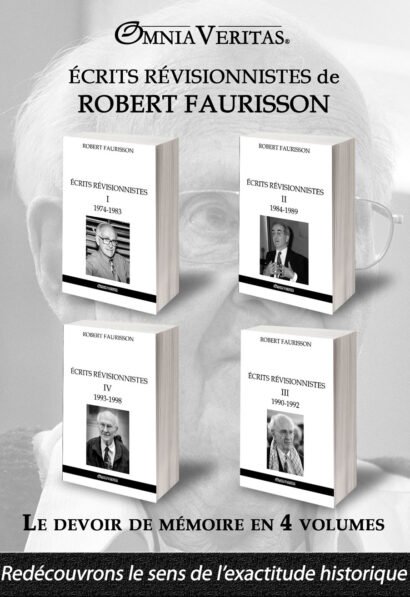 Robert Faurisson - Écrits révisionnistes