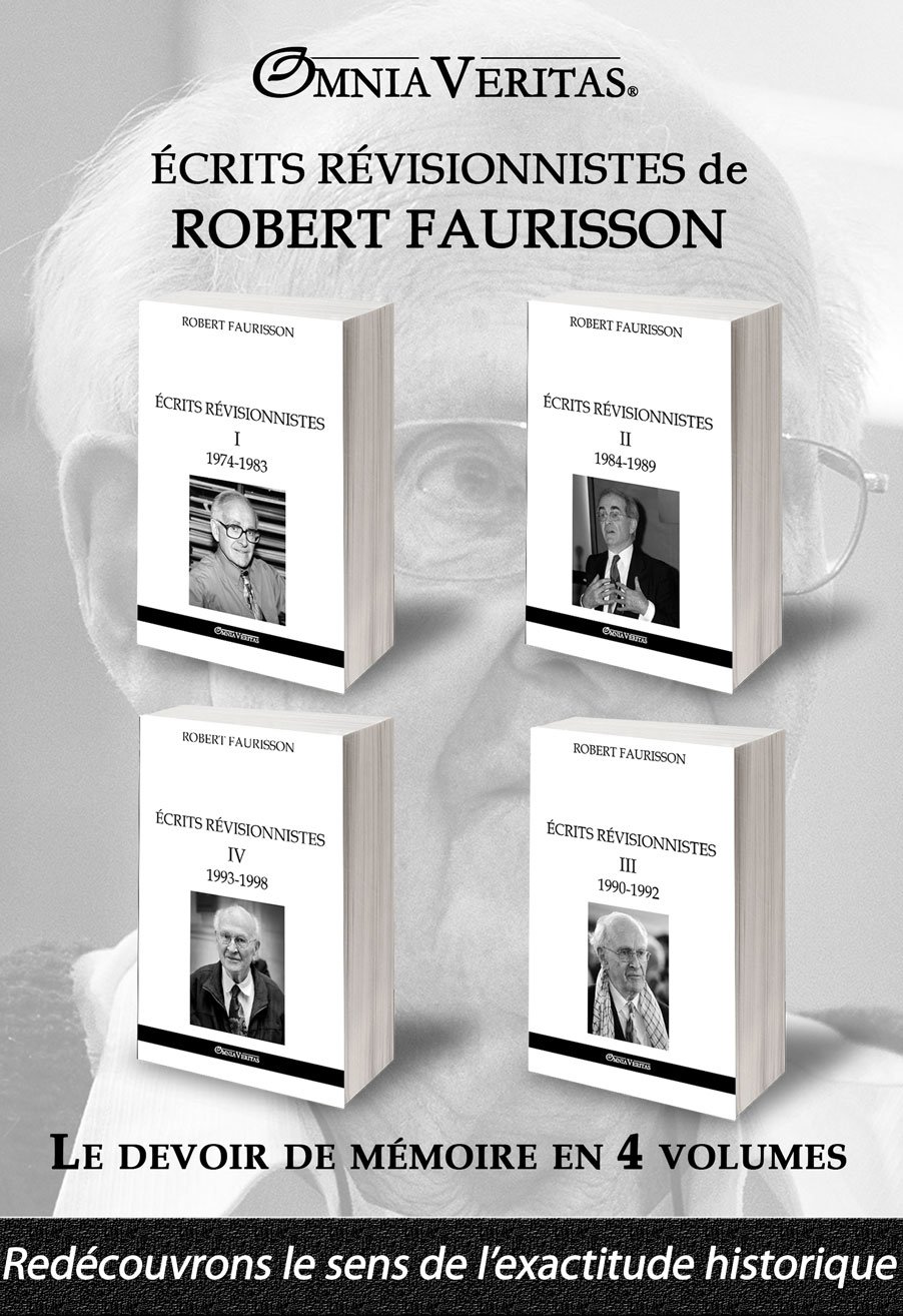 Robert Faurisson - Écrits révisionnistes